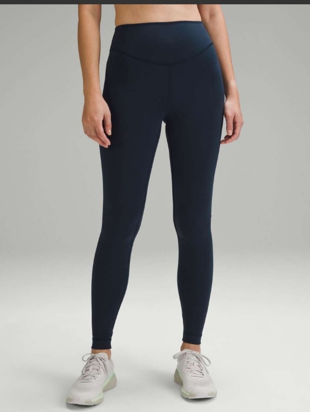 Lululemon Wunder Under Smoothcover 28inch Tight/legging TRUE NAVY Size 8